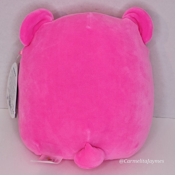 🇨🇦 LIVO 🩷🐻 Neon Pink Gummy Bear CANADIAN EXCLUSIVE Squishmallow Kellytoy NWT - Picture 6 of 8